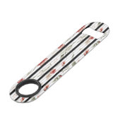 Vintage Bohème Floral Flower Feuille Motif (Dos Angle)