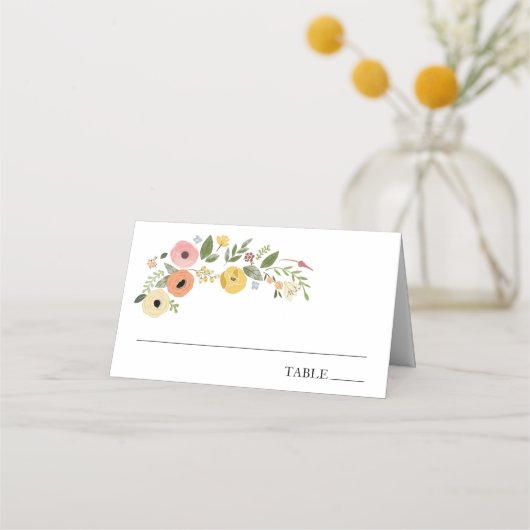Vintage Boho Bloemnaam Plaatjes (Voorkant)