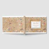 Vintage Boho Butterfly Garden Mariage Livre d'invi (Complet)