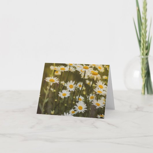 Vintage Boho Daisy Blank à l'intérieur (Devant)
