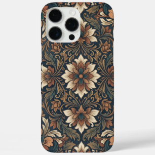 Vintage Boho Damask Bloem Medaillon Patroon iPhon iPhone 16 Pro Max Hoesje