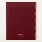 Vintage Boho Floral Crème rose Fleurs sauvages (Dos)