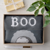 Vintage Boo Skull Halloween Tissuepapier (Geschenk)