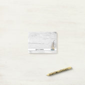 Vintage boot post-it® notes (Op bureau)