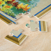 Vintage Boston Seed Catalog Flowers Puzzle (Côté)