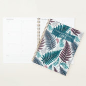 Vintage Botanical Fern Monogram Planner (Display)