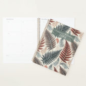 Vintage Botanical Fern Monogram Planner (Display)