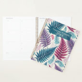 Vintage Botanical Fern Monogram Planner (Display)