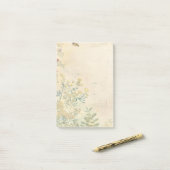 Vintage Botanical Garden  Post-it® Notes (Op bureau)