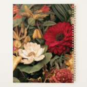 Vintage Botanical Illustration Planner (Achterkant)
