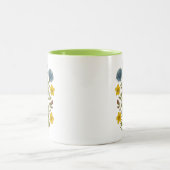 Vintage Botanical Wildflowers mug (Centre)