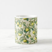 Vintage Botanique Granny Smith Pomme Motif Mug (Centre)
