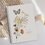 Vintage Botanique Minuscule Planteur Floral Monogr<br><div class="desc">Des fleurs d'aquarelle botaniques,  tendres et absolument minuscules ornent cette couverture de planificateur et peuvent être personnalisées avec votre nom et votre initiale. Découvrez notre gamme complète de produits dans notre boutique Zazzle.</div>