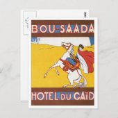 Vintage Bou Saada Algerije Briefkaart (Voorkant / Achterkant)
