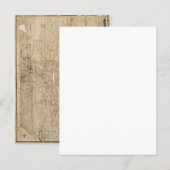 Vintage Boulder County Map Briefkaart (Voorkant / Achterkant)