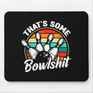 Vintage Bowling Dat is echt een gave Illustratie Muismat