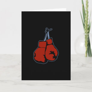 Vintage Boxing Gloves Kaart