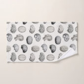 Vintage Brain Anatomy Biology Illustrations (Serviette à main)