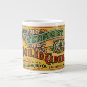 Vintage Brattleboro Jelly Boiled Cider Vermont Jumbo Mok