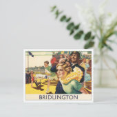 Vintage Bridlington England Briefkaart (Staand voorkant)