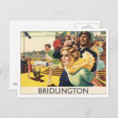 Vintage Bridlington England Briefkaart (Voorkant / Achterkant)