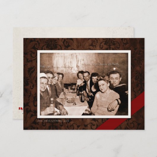 Vintage Briefkaart (Voorkant / Achterkant)