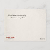 Vintage Briefkaart (Achterkant)