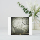 Vintage Briefkaart (Staand voorkant)