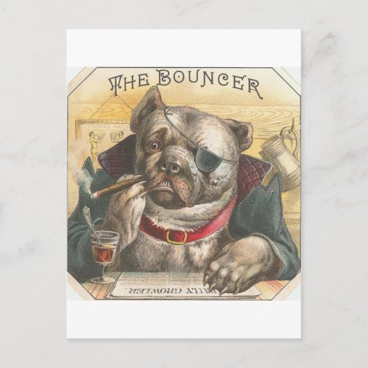 vintage briefkaart (Voorkant)