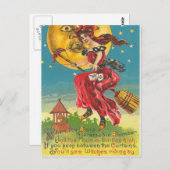 Vintage Briefkaart heek (Voorkant / Achterkant)