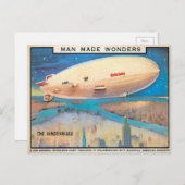 Vintage Briefkaart Hindenburg (Voorkant / Achterkant)