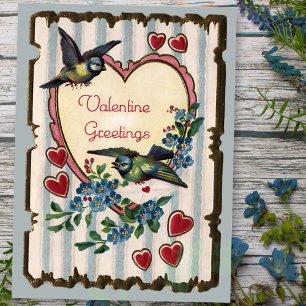 Vintage Briefkaart Valentijn