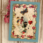 Vintage Briefkaart Valentijn