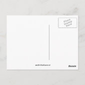 Vintage Briefkaart van de vogelverschrikkerij (Achterkant)