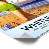 Vintage British Poster Beach Holiday British Rail (Coin)