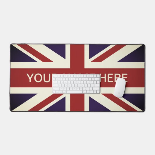 Vintage British Union Jack flag custom (Clavier et souris)