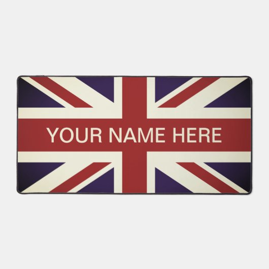 Vintage British Union Jack flag custom (Recto)