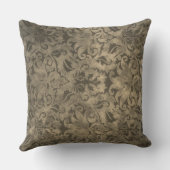 Vintage Brocade Sierkussen (Achterkant)