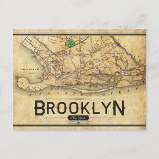 Vintage Brooklyn Briefkaart