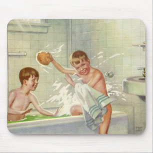 Vintage Brothers, Kinderen, Jongens Spetteren in B Muismat