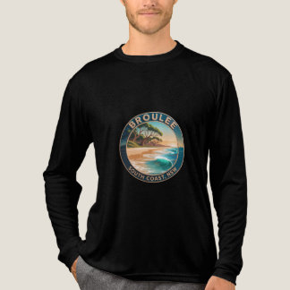 Vintage Broulee Beach Nature Adventure Design Tri-Blend Shirt