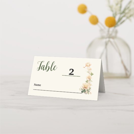 Vintage bruiloft Lotus Bloem (Voorkant)