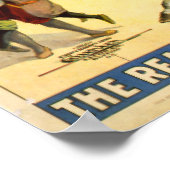 VINTAGE Buffalo Bill POSTER (repro) (Coin)