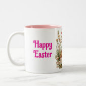 Vintage Bunny With Egg Easter Mug (Gauche)
