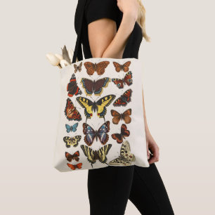 Vintage Butterflies 1889 Draagtas