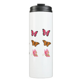 Vintage Butterflies – Colorful Entomology Illustra Thermosbeker