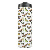 Vintage Butterflies Thermosbeker (Voorkant)