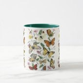 Vintage Butterfly & Moth Giant Coffee Mug (Centre)