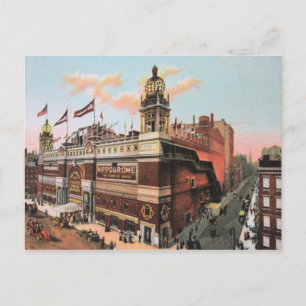 Vintage c. 1910 The Hippodrome, New York City Briefkaart