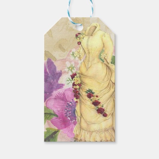 Vintage Cadeaulabel (Voorkant)